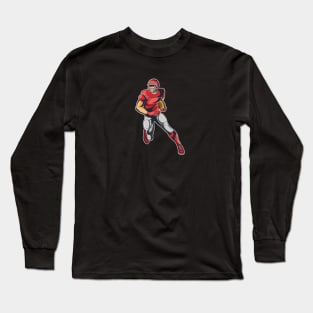 Football Player Long Sleeve T-Shirt